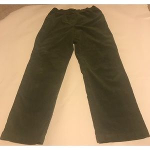 Olive Green Corduroy Pants